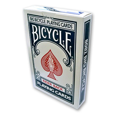 Jumbo Rising Card (Red or Blue Bicycle) - TRICK Blue Version