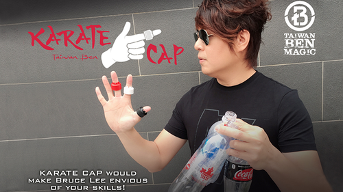 KARATE CAP (Red with Online Instructions) by Taiwan Ben
