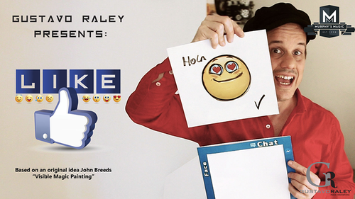 LIKE (Gimmicks and Online Instructions) by Gustavo Raley