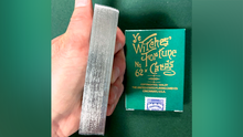 Limited Edition Ye Witches' Silver Gilded Fortune Cards (2 Way Back)(TEAL BOX)