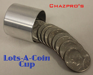Lots-A-Coins Cup by Chazpro- Half Dollar as presented by Barry Taylor!