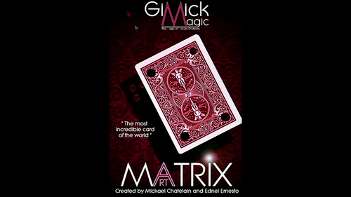 MATRIX ART Red by Mickael Chatelain