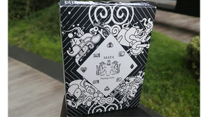 Maya Playing Cards Magic Black