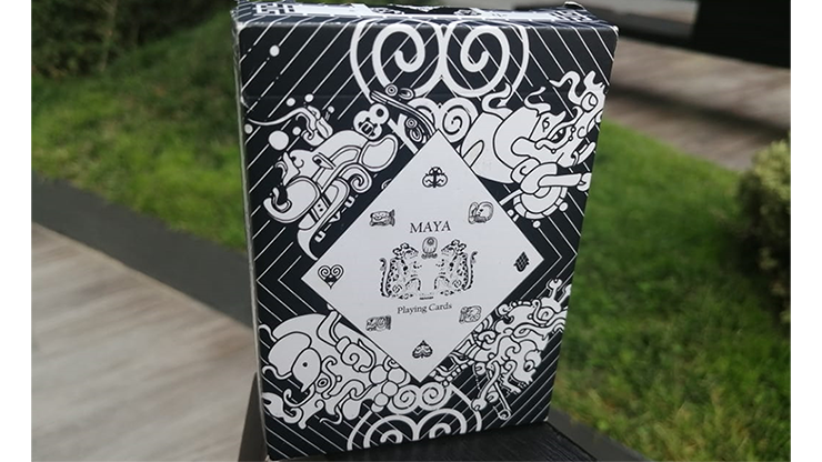 Maya Playing Cards Magic White