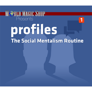 Profiles: The Social Mentalism Routine (DVD and Gimmick) by World Magic Shop