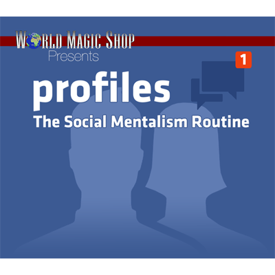 Profiles: The Social Mentalism Routine (DVD and Gimmick) by World Magic Shop