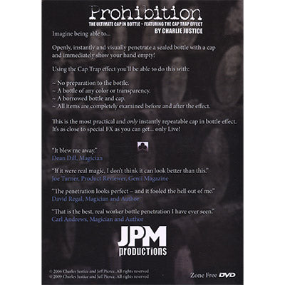 Prohibition 2.0 (2 DVD Set) by Charlie Justice and Jeff Pierce