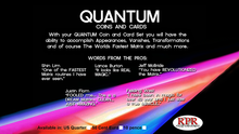 Quantum Coins (US Quarter Blue Card) Gimmicks and Online Instructions by Greg Gleason and RPR Magic