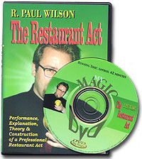 Restaurant Act Paul Wilson