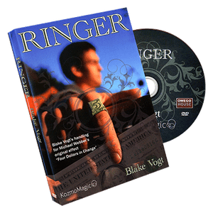 Ringer (DVD and Gimmick) by Blake Vogt and Kozmomagic