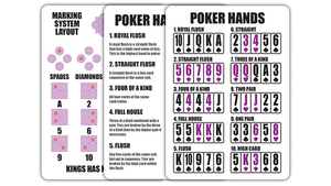 Rouge Amethyst Purple (Marking System) Playing Cards