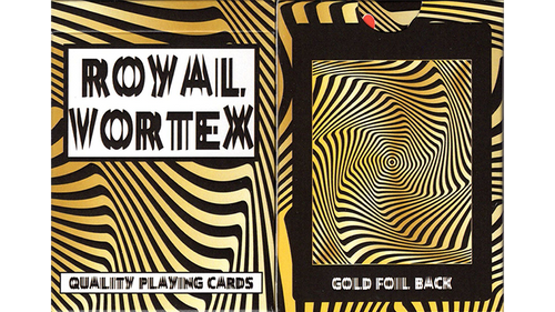 Royal Vortex Gold Foil Playing Cards Gemaco