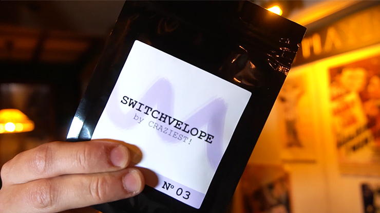 SWITCHVELOPE (Gimmicks and online Instructions) by The Craziest