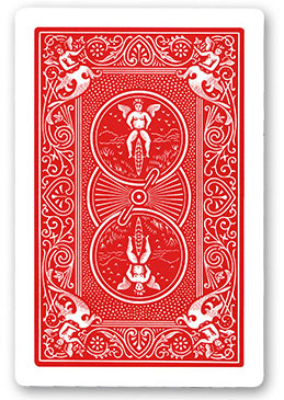Shim Card Double - Bicycle- RED