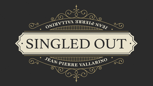 Copy of Singled Out RED  (Gimmicks and Online Instruction) by Jean-Pierre Vallarino