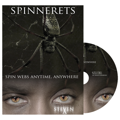Spinnerets (DVD & Gimmicks) by Steven X
