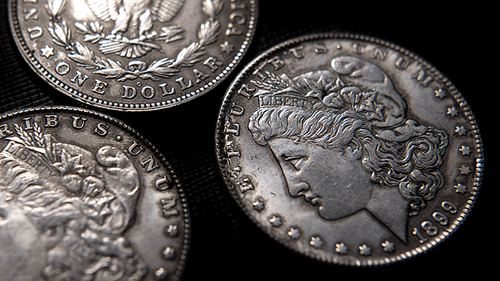 Split Focus Morgan Replica  Collectible Last One (Gimmicks and Online Instructions) by Greg Wilson