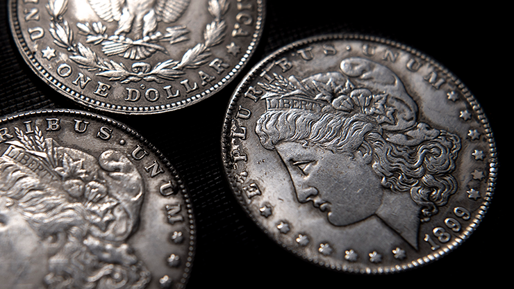 Split Focus Morgan Replica  Collectible Last One (Gimmicks and Online Instructions) by Greg Wilson