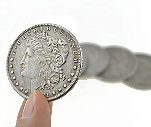 Steel Core Coins-Blue-ther Steel Morgan Dollar ( 3.8cm Dia) by The Magic Store