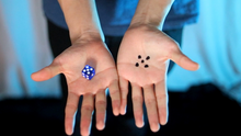 TF DICE (Transparent Forcing Dice) Blue by Chris Wu