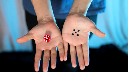 TF DICE (Transparent Forcing Dice) RED by Chris Wu