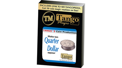 Tango Coin Production - Quarter D0185 (Gimmicks and Online Instructions) by Tango