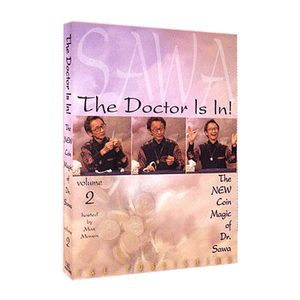 The Doctor Is In - The New Coin Magic of Dr. Sawa Vol 2 (DVD)