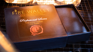The Professional's Fire Wallet (Gimmick and Online Instructions) by Murphy's Magic Supplies Inc.