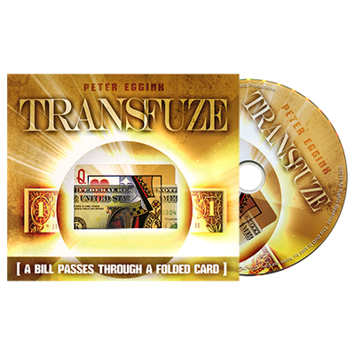 Transfuze (DVD and Gimmick) by Peter Eggink