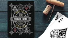 Vintage Label Playing Cards (Private Reserve White ) by Craig Maidment