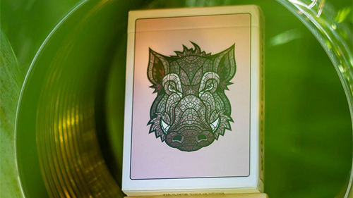Wild Reserve: Pink Boar Playing Cards by Bill Davis Magic!