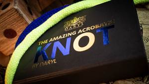 Amazing Acrobatic Knot w/xtra knot Blue and Yellow (Gimmicks and Online Instructions) by Daryl