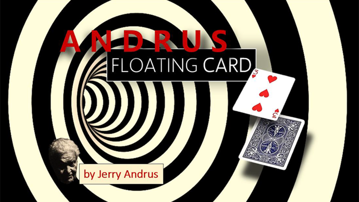 Andrus Floating Card Red (Gimmicks and Online Instructions) by Jerry Andrus