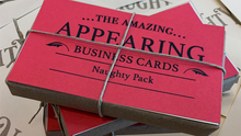 Appearing Business Cards (1 Nice Pack and 1 Naughty Pack) by Sam Gherman No longer being made.