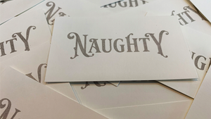 Appearing Business Cards (Naughty Pack) by Sam Gherman