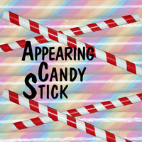 Appearing Candy Cane 8' - Red & White
