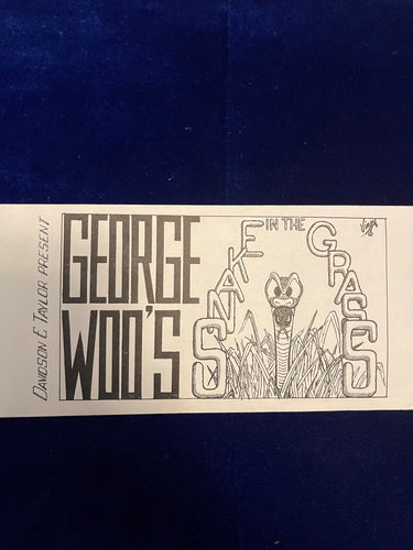 George Woo's Snakes in the Grass as performed by Barry Taylor!