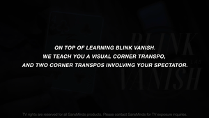 Blink Vanish (DVD and Gimmick) by SansMinds