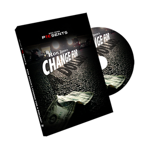 Change for a Dollar (DVD & Gimmick) by Ron Jaxon & Eric Ross