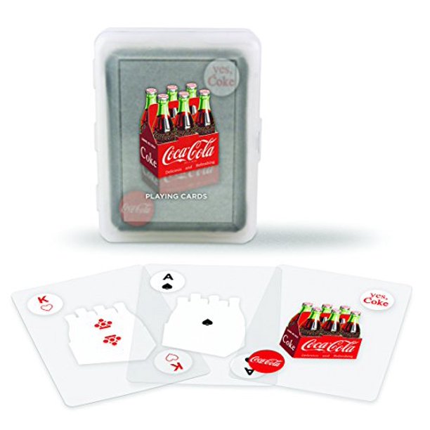 COCA-COLA® CLEAR PLAYING CARDS