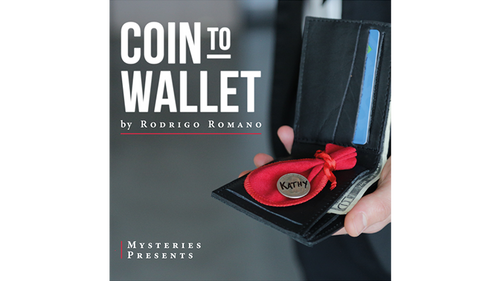 Coin to Wallet (Gimmicks and Online Instructions) by Rodrigo Romano and Mysteries