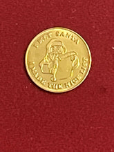 North Pole Bank Coin Exchange! A 1/2 dollar changes to a gold Christmas coin!!