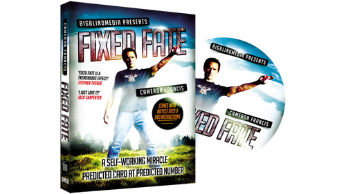 Fixed Fate aka 'Predicted Card at Predicted Number' (DVD and Gimmick) by Cameron Francis and Big Blind