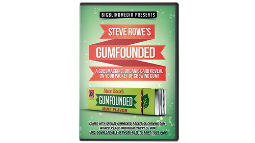 GUMFOUNDED (Online Instructions and Gimmick) by Steve Rowe