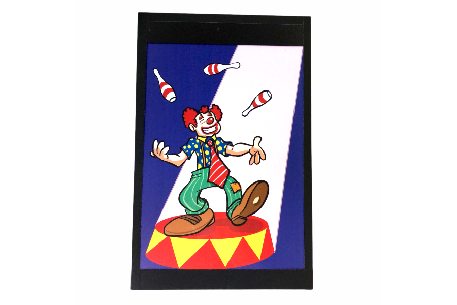 Instant Art INSERT 2.0 - Juggling Clown by Ickle Pickle