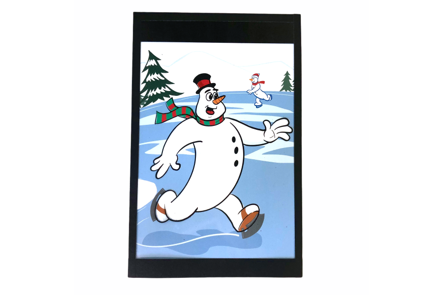 Instant Art INSERT 2.0 - Skating Snowman by Ickle Pickle