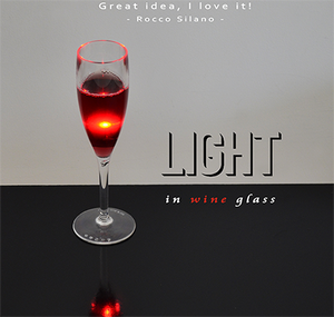 Light in Wine Glass by Amazo Magic