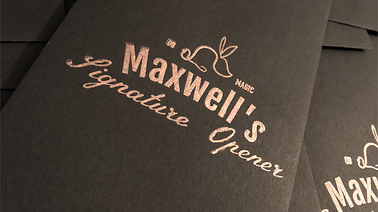 Maxwell's Signature Opener (Gimmicks and Online Instructions) by The Other Brothers