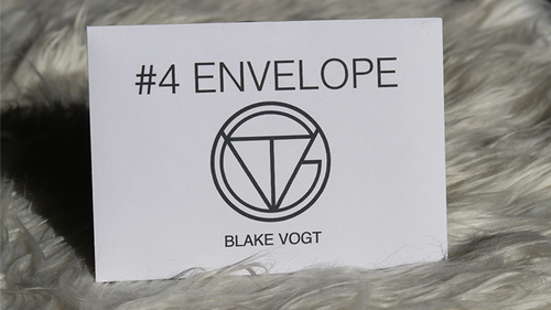 Number 4 Envelope (Gimmicks and Online Instructions) by Blake Vogt