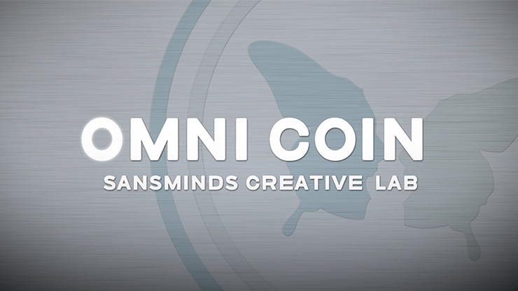 Omni Coin US version (DVD and 2 Gimmicks) by SansMinds Creative Lab